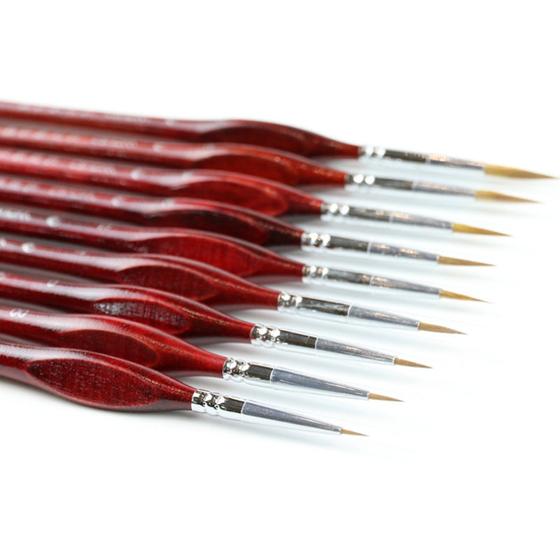 Hook Line Brush Pens Painting Brush Miniature Detail Fineliner Nail Art Drawing Pens Brushes For Acrylic Painting Supplies