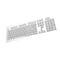 106 Key Light Translucent ABS Keycaps Russian Keycap for Anne Pro 2 Mechanical Keyboard