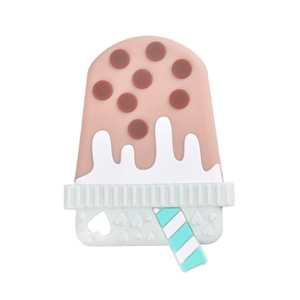 Baby Food Grade Safety Silica Gel Ice Cream Teethers