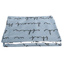 3 Or 4pcs Polyester Fiber Letters Reactive Dyeing Bedding Sets Twin Full Queen Size