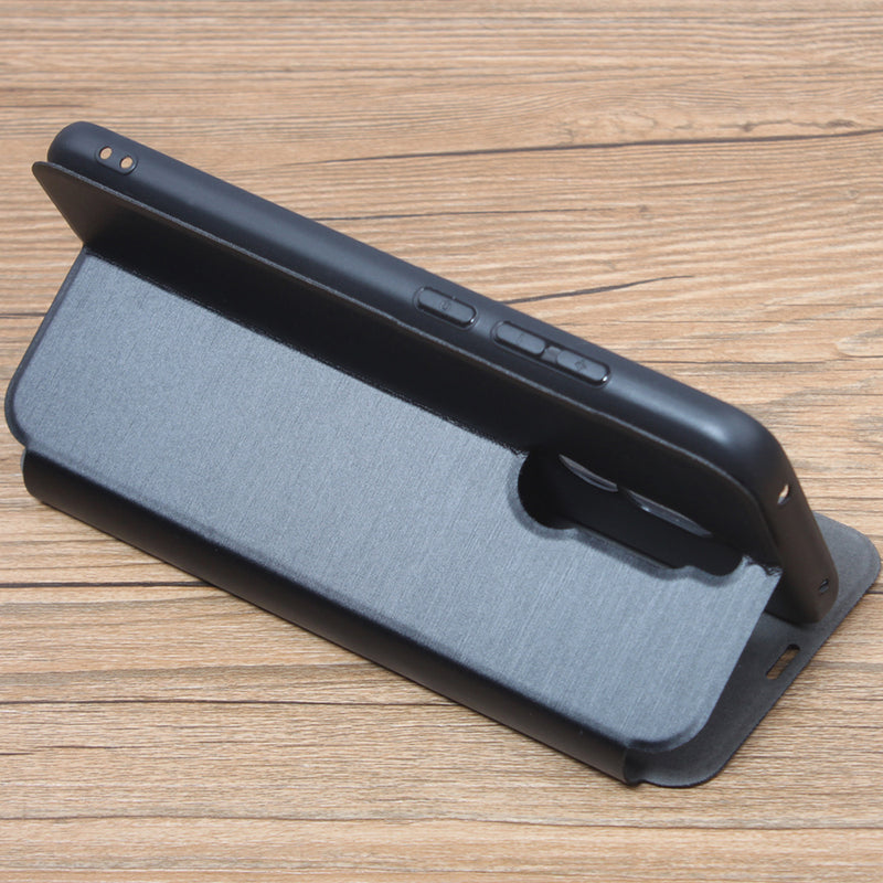 For Xiaomi Redmi 8 Case Bakeey Flip with Stand Card Slot Full Body Brushed Leather Shockproof Soft Protective Case