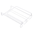White Metal Fresh Bar Champagne Wine Glass Holder Rack Storage Cabinet Hanging