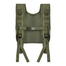 Tactical H-Harness Waist Battle Belt Suspenders Hunting Molle Vest Chest Rig