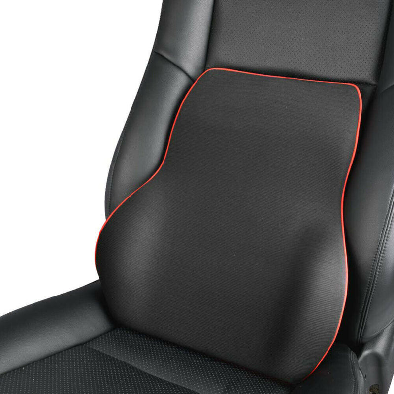 Memory Foam Lumbar Support Cushion Back Chair Pillow for Home Office Car Seat