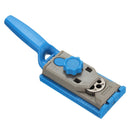 Round Wood Tenon Locator Drilling Positioner Drill Hole Woodworking Tool Pocket Hole Jig