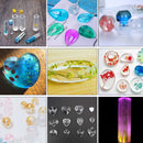 229Pcs DIY Bracelet Pendant Epoxy Silicone Mold Set Jewelry Pendant Mould