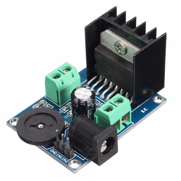 AC/DC 18V TDA7297 Audio Power Amplifier DIY Module Board Double Channel 10-50W