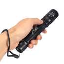 Elfeland D83  T6 1000LM 1Mode Zoomable Underwater LED Flashlight 30M