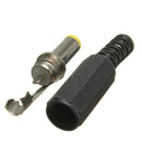 5X 2.1mm x 5.5mm Female Panel Mount Socket And DC Connector Male Plug