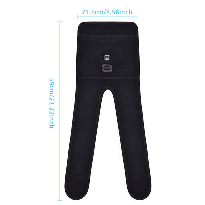 Electric Knee Heated Pad Warmer Heating Therapy Wrap Brace Arthritis Relief Pain