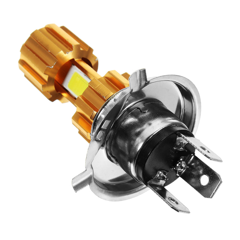 H4 BA20D/H6 H6M/PX15d 12-24V 1500LM 18W Motorcycle Headlights LED Hi/Lo Lamp Scooter Fog Lights