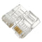 1000PCS Cat 6  8C8P Gold Plated RJ45 Ethernet Network Connector Adapter for Router TV Box