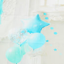 5x7FT White Room Blue Balloon Birthday Theme Photography Backdrop Studio Prop Background