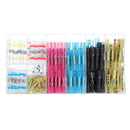 200Pcs Heat Shrink Butt Splice Connectors Crimp Tube Cable Wire Terminal 12-10 12-14