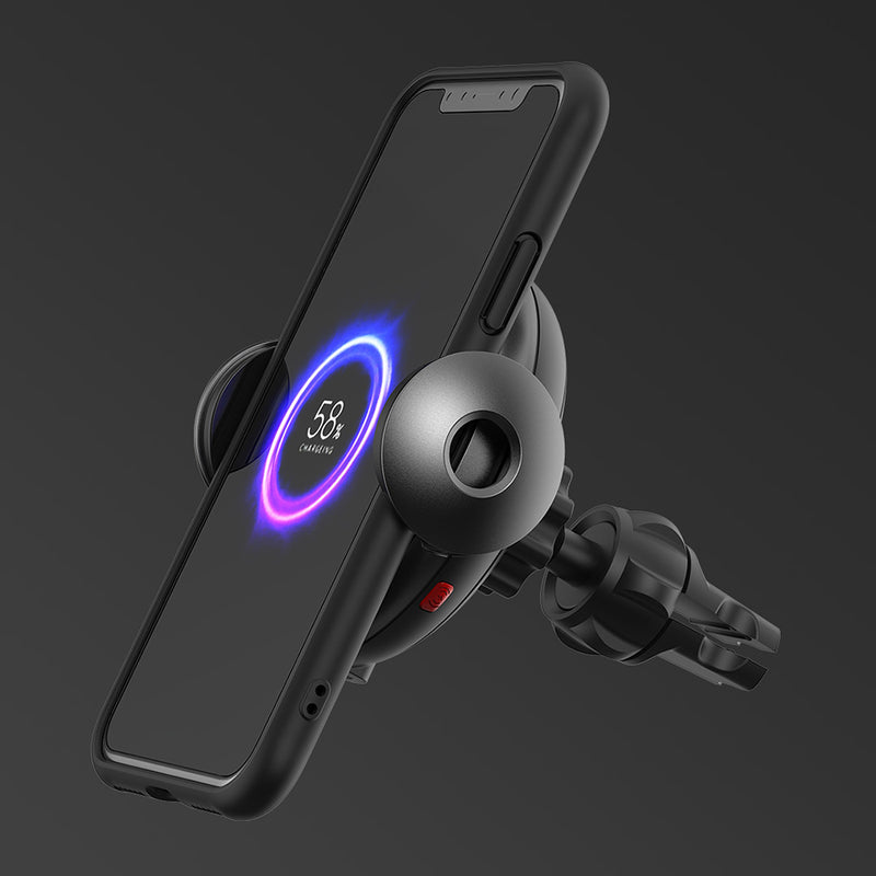 Shunzao 15W Fast Charging Wireless Car Charger Phone Holder For iPhone X XR XS Max Xiaomi Mi8 Mi9 Pocophone S9 S10 S10+ From Xiaomi Eco-system