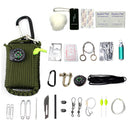IPRee 24 In 1 EDC Multi Tools Kit Outdoor Tactical Camping Survival Emergency Bag