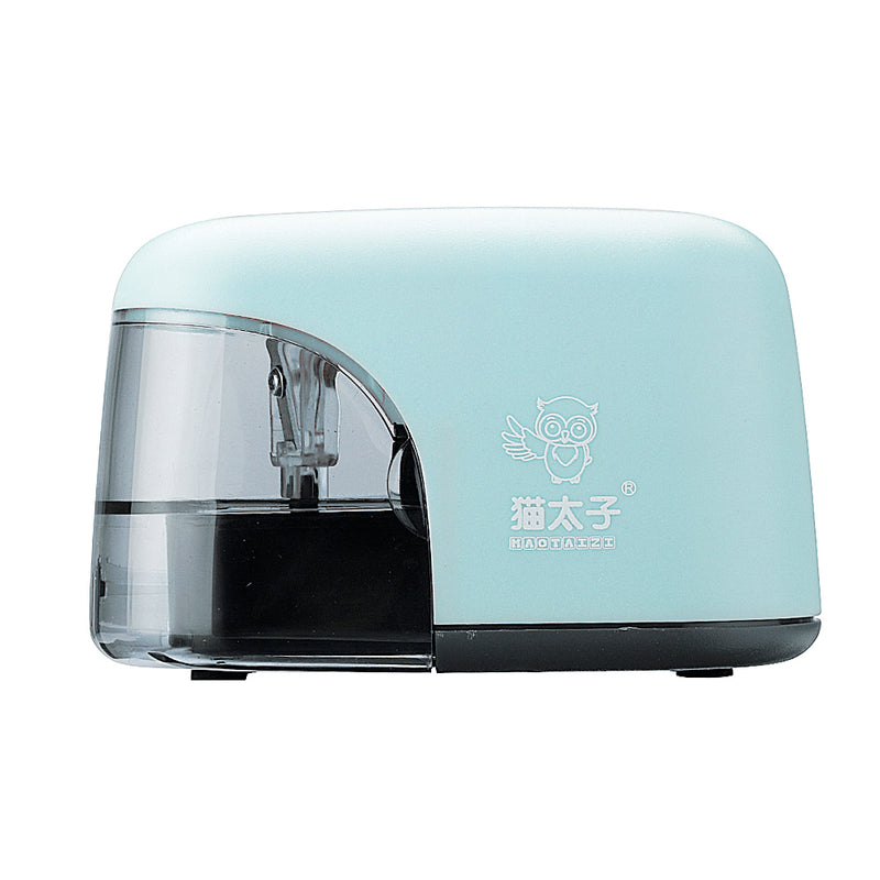 MAOTAIZI M373 Electric Pencil Sharpener Mechanical Pencil Sharpener Home Office School Stationery Supplies Gift for Kids Childrens