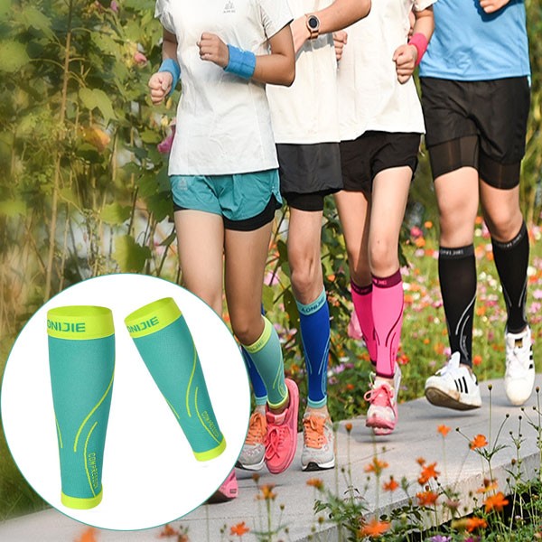 AONIJIE 1 Pair Sports Compression Leg Sleeve Calf Shin Guard Running Basketball Protector