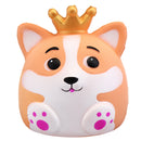 Crown Fox Squishy 12.5CM Slow Rising Rebound Jumbo Toys With Packaging Gift Collection