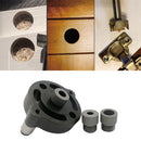 Self Centering 6 8 10mm Dowel Jig Wood Panel Hole Puncher Hole Locator Beech Center Hole Positioning Gauge Drilling Doweling Woodworking Tools