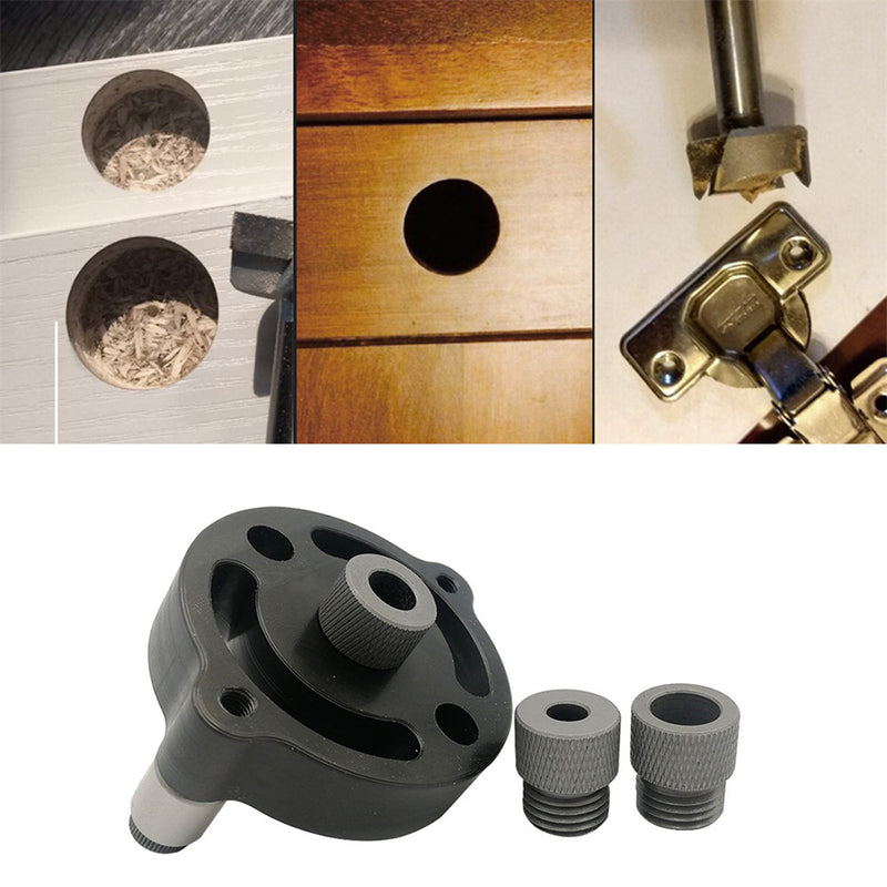 Self Centering 6 8 10mm Dowel Jig Wood Panel Hole Puncher Hole Locator Beech Center Hole Positioning Gauge Drilling Doweling Woodworking Tools