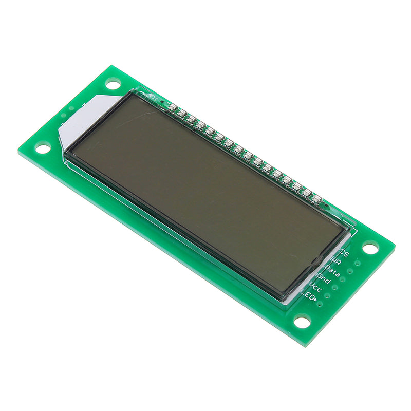 EDS803 5V 6 Digit 7 Segment LCD Display Screen Static Driving TN Positive Display With Backlight Blu