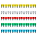 50 Pcs 10A To 30A Large Size Auto Insurance Tablets Fuse Kit Car Insurance Tablets Blade
