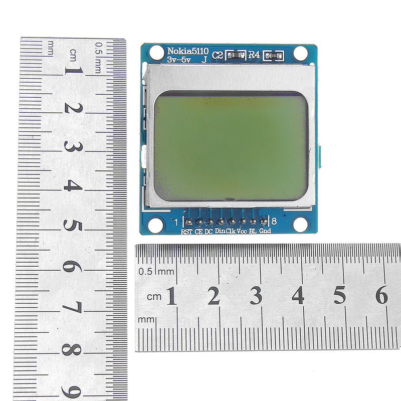 5pcs 5110 LCD Screen Display Module SPI Compatible With 3310 LCD For  Development