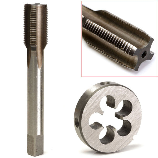 1/2-28 UNEF Right Hand Tap with Round Die