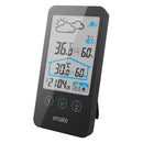 Bakeey Indoor Outdoor LCD Weather Station Temperature Humidity Display Clock For Smart Home