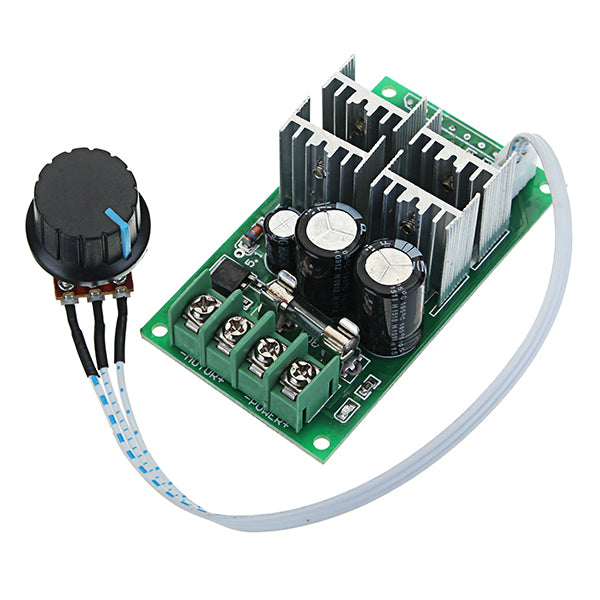 DC 6-60V 30A PWM DC Motor Speed Regulator High Power Speed Controller 6V 12V 24V 36V 48V 60V Support PLC Analo
