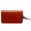 Genuine Leather Car Auto Keychain Keyring Key Holder Portable Bag Case Wallet