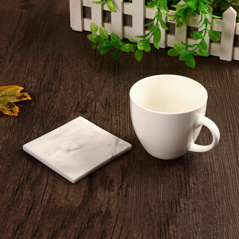 3 Pattern Marble Ceramic Texture Drink Coffee Tea Cup Coaster Mat Anti-Slip