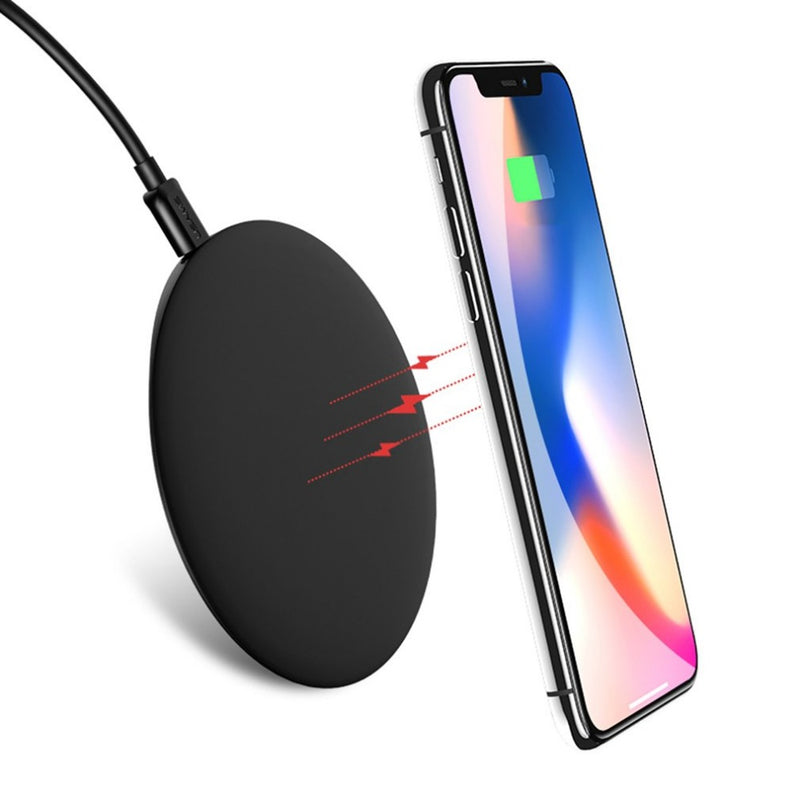 USAMS US-CD24 Bo Yue 10W series of electroplating wireless fast base for iphone 8/ X