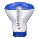 5/8inch Chemical Floater Tablet Floating Chlorine Dispenser Applicator Tool Automatic Pill Case Built-in thermometer for Swimming Pool Spa