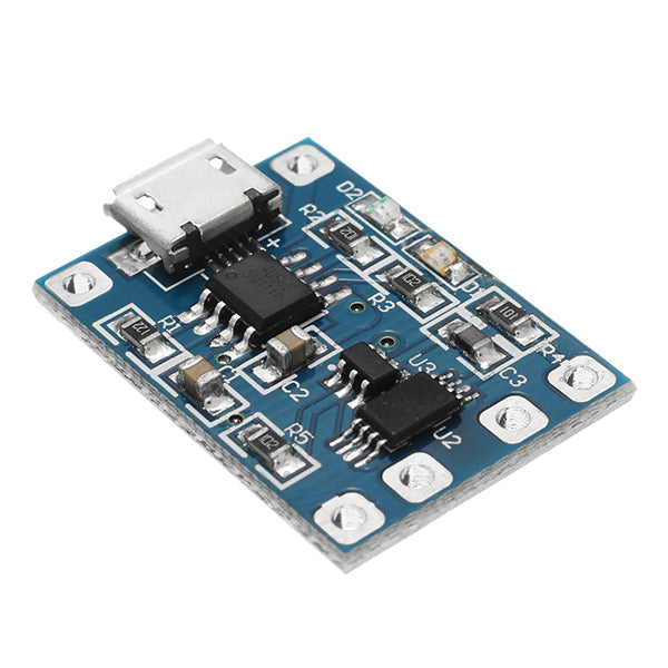10Pcs Micro USB TP4056 Charge And Discharge Protection Module Over Current Over Voltage Protection