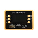 bluetooth 5.0 Car MP3 Audio Decoder Board Lossless Format Folder Playback FM USB TF Card with Colorful Screen Remote Controller