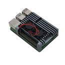 Black/Silver/Golden Dual Fan Aluminum Alloy Case Metal Protective Shell Radiator Enclosure for Raspberry Pi 4 Model B+