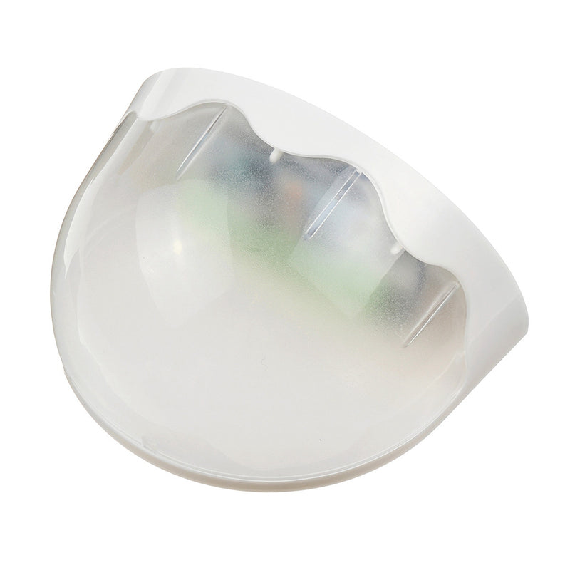 Solar Power Fence Post Light Wall Mount Outdoor Garden Path Landscape Yard Lamp