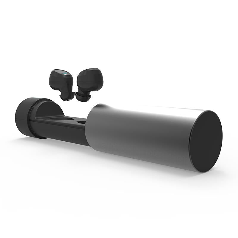 [True Wireless] TWS bluetooth Earphone Lightweigh Portable Stereo Headphones with Charging Box