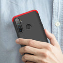 Bakeey 3 in 1 Double Dip 360 Frosted Hard PC Full Body Protective Case for OPPO Realme R5