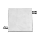 80x80x15mm Aluminum Water Cooling Block For CPU Semiconductor Cooling Radiator Heatsink