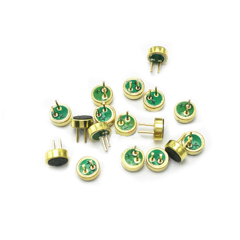10Pcs Lot Omnidirectional Electret Microphone 4015p with feet 4 x 1.5 Super Sensitivity Microphone