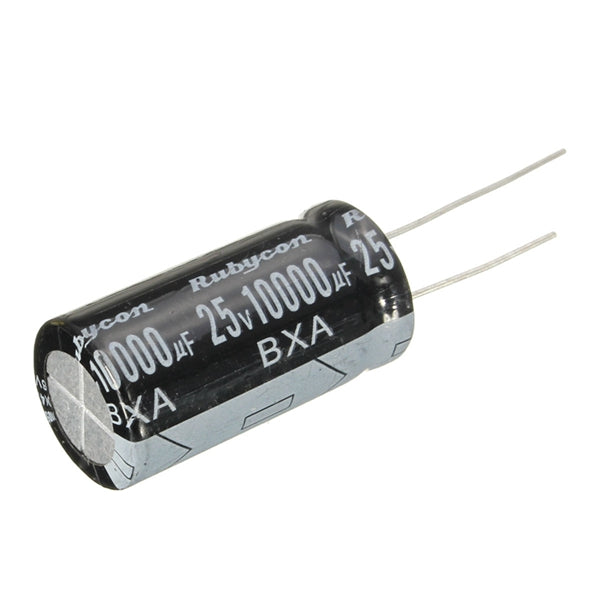 10Pcs Radial Electrolytic Capacitor 25V 10000UF 105C