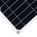40W 18V Waterproof Mono Solar Panel Dual 12V/5V DC USB Monocrystaline Flexible Solar Charger For Car RV Boat Battery Charger