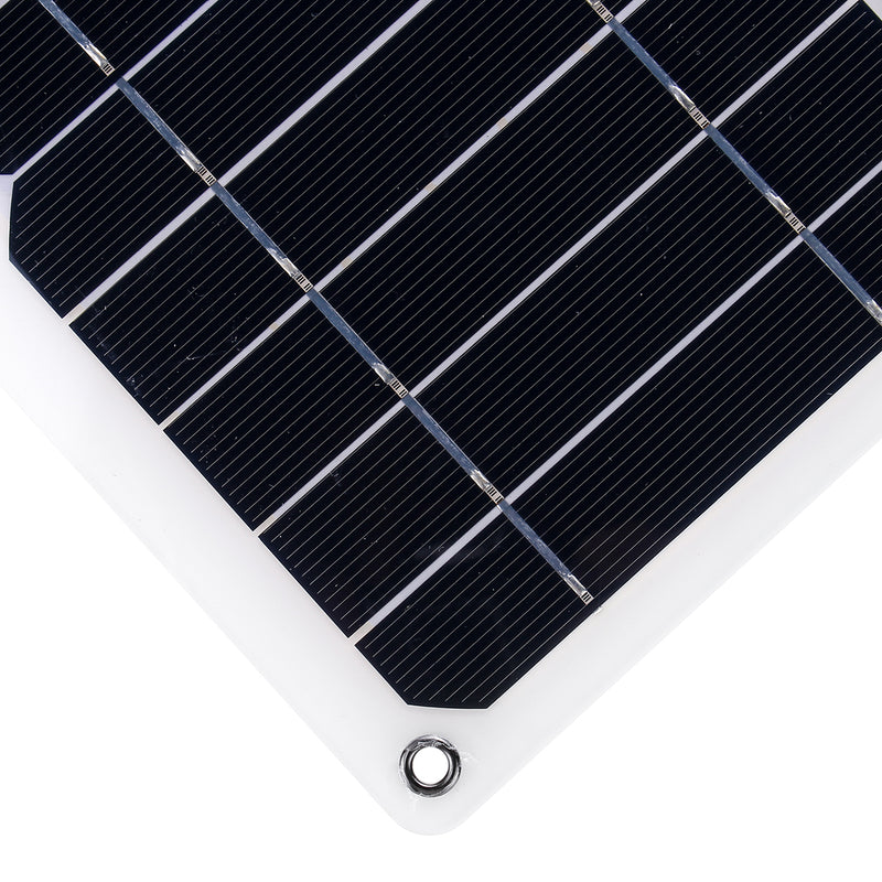 40W 18V Waterproof Mono Solar Panel Dual 12V/5V DC USB Monocrystaline Flexible Solar Charger For Car RV Boat Battery Charger