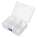 Plastic Compartment Storage Parts Organizer Container Adjustable Divider Grid Jewelry Craft Box Case
