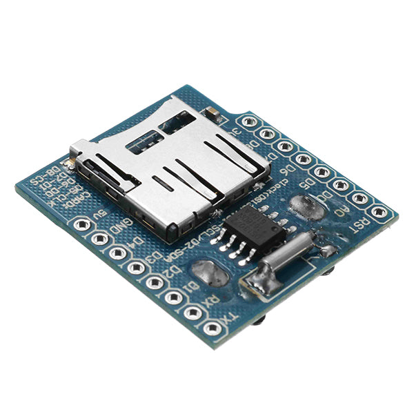 5Pcs Geekcreit DataLog Shield For D1 Mini RTC DS1307 Micro SD with Pin Headers