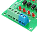 5Pcs 24V To 5V 4 Channel Optocoupler Isolation Board Isolated Module