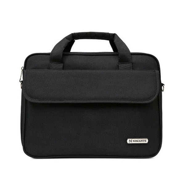 15.6" Inches Portable Laptop Computer Bag Shoulder Messenger Briefcase Carrying Handle Zipper Bag Multifunctional briefcase